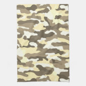 砂漠カモフラージュ キッチンタオル (縦)