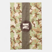 砂漠カモフラージュ キッチンタオル (縦)