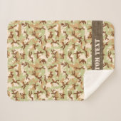 砂漠カモフラージュ シェルパブランケット (正面(横))