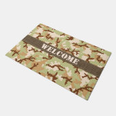 砂漠カモフラージュ ドアマット (アングル)