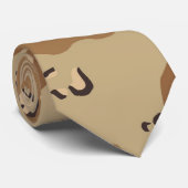 砂漠カモフラージュ ネクタイ (ロール)