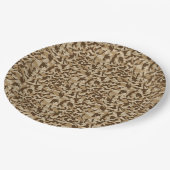 砂漠カモフラージュ ペーパープレート (アングル)