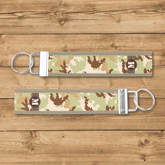 砂漠カモフラージュ リストバンドキーホルダー