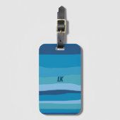 砂漠カラフル ラゲッジタグ (正面縦)