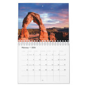 砂漠カレンダー カレンダー (2月 2026)