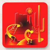 砂漠ココペリ コースター (正面)