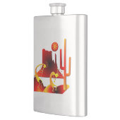 砂漠ココペリ フラスク (左)