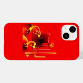 砂漠ココペリ Case-Mate iPhoneケース (裏面 (横))