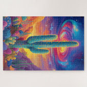 砂漠サイケデリックの風景 ジグソーパズル (横)