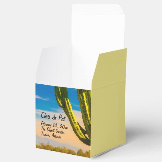 砂漠サグアーロサボス結婚ズの日付の場所 フェイバーボックス (オープン)