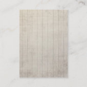 砂漠サボテン多肉葉ウェルカム結婚のテーブル プレイスカード (裏面)