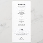 砂漠サンセットグローウォーター色の南西プログラム プログラム (裏面)