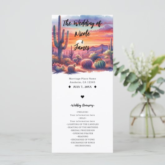 砂漠サンセットグローウォーター色の南西プログラム プログラム