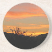 砂漠サンライズウォーターカラーコースター コースター (正面)