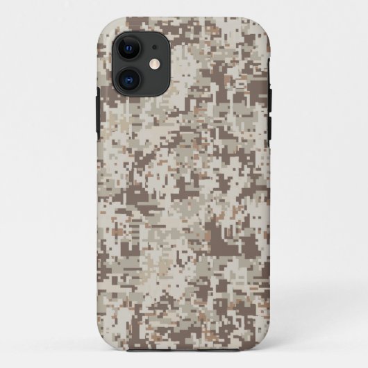 砂漠スタイルカモフラージベージュデコール Case-Mate iPhoneケース (裏面)