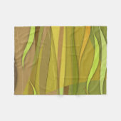 砂漠ゼファー フリースブランケット (正面(横))