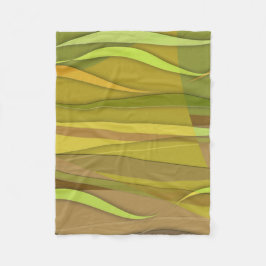 砂漠ゼファー フリースブランケット