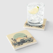 砂漠ノクターン航海 ストーンコースター (横)