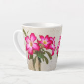 砂漠バラフラワーズラテマグ カフェラテマグ (左アングル)