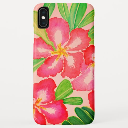 砂漠バラ水彩 Case-Mate iPhoneケース (裏面)
