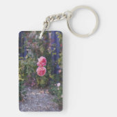 砂漠バラ キーホルダー (裏面)