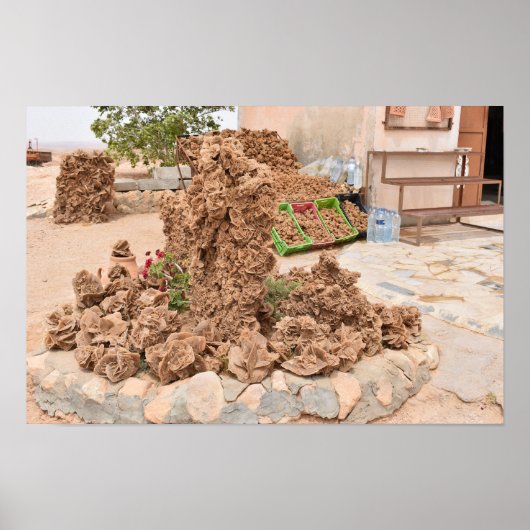 砂漠バラ。チュニジア。 ポスター (正面)