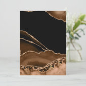 砂漠フェイク茶色の大理石造りの砂コンテンポラリー岩 招待状 (スタンド正面)