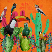 砂漠フクロウ タペストリー