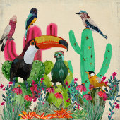 砂漠フクロウ タペストリー