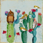 砂漠フクロウ タペストリー