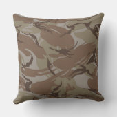 砂漠モダン迷彩柄枕 クッション (裏面)