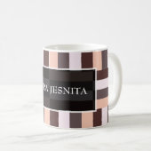 砂漠モチャ幾何学 コーヒーマグカップ (正面右)