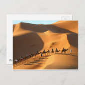 砂漠モロッコ・サハラ ポストカード (正面/裏面)