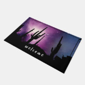 砂漠ライトカウボーイトレイル ドアマット (アングル)