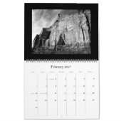 砂漠ライト(カレンダー) カレンダー (2月 2027)