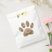 砂漠動揺して迷彩柄ドッグポープリント フェイバーバッグ (封をした状態)