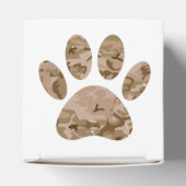 砂漠動揺して迷彩柄ドッグポープリント フェイバーボックス (上部)