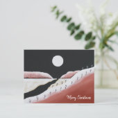 砂漠南西クリスマスサボテン シーズンポストカード (スタンド正面)