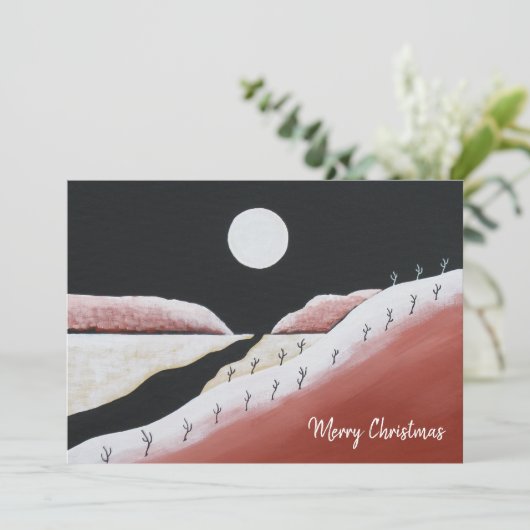 砂漠南西クリスマス シーズンカード (スタンド正面)