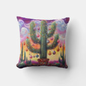 砂漠南西部のクリスマスサグアーロサボテン クッション (正面)