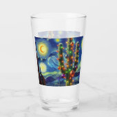 砂漠南西部のクリスマスサグアーロサボテン タンブラーグラス (裏面)