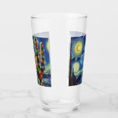 砂漠南西部のクリスマスサグアーロサボテン タンブラーグラス (左)