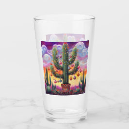 砂漠南西部のクリスマスサグアーロサボテン タンブラーグラス