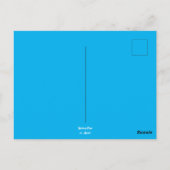 砂漠南西部のクリスマスサグアーロサボテン ポストカード (裏面)