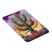 砂漠南西部のクリスマスサグアーロサボテン マグネット (右側)