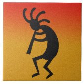 砂漠南西部ココペリ陶磁器タイル タイル (正面)