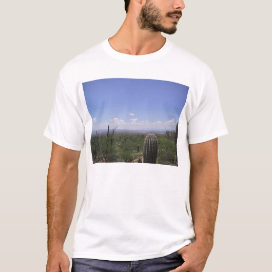 砂漠博物館の景色 Tシャツ (正面)
