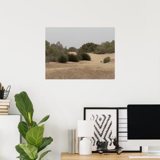 砂漠地帯1 ポスター (ホームオフィス)