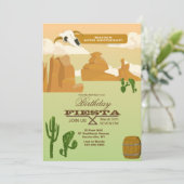 砂漠場面招待状 招待状 (スタンド正面)