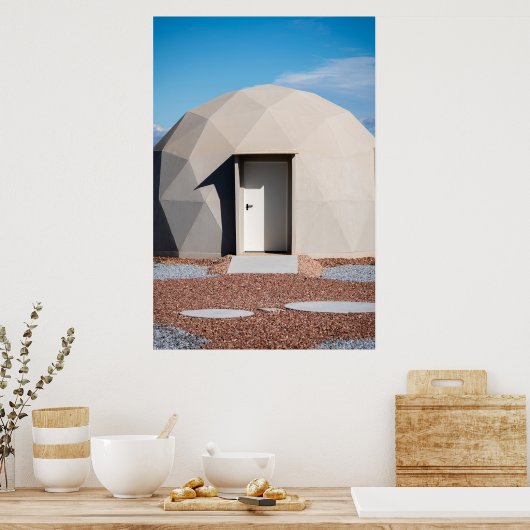 砂漠天文台 ポスター (キッチン)